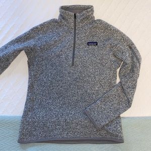 Patagonia Grey quarter zip